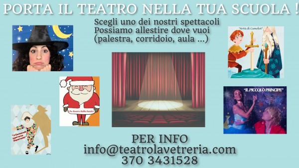 Porta il teatro nella tua scuola!